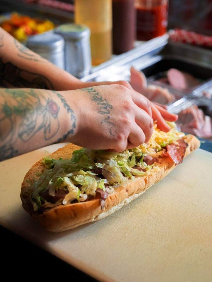 Sandwich quatuor de l’enfer Québec